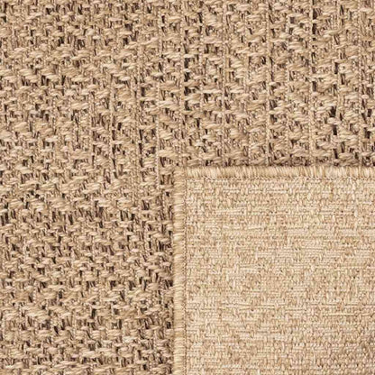 vidaXL Teppich ZIZUR 80x200 cm Jute-Optik Indoor und Outdoor