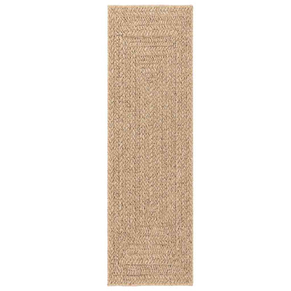 vidaXL Tapis ZIZUR 80x250 cm Aspect Jute Intérieur et Extérieur