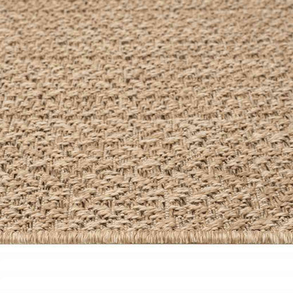 vidaXL Tapis ZIZUR 120x120 cm aspect jute Intérieur et extérieur