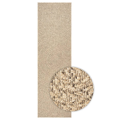 vidaXL Tapis ZIZUR 80x250 cm Aspect Jute Intérieur et Extérieur