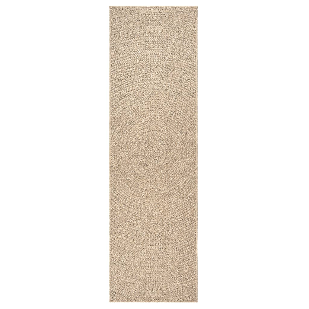 vidaXL Tapis ZIZUR 80x250 cm Aspect Jute Intérieur et Extérieur