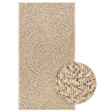 vidaXL Tapis ZIZUR 100x200 cm Aspect Jute Intérieur et Extérieur