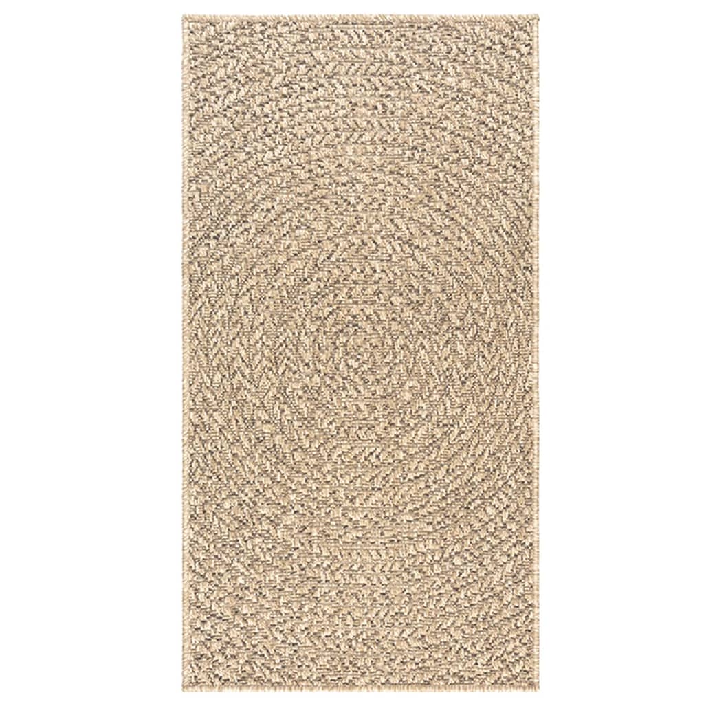 vidaXL Tapis ZIZUR 100x200 cm Aspect Jute Intérieur et Extérieur