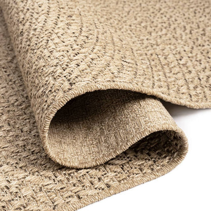 vidaXL Tapis ZIZUR 200x200 cm aspect jute Intérieur et extérieur