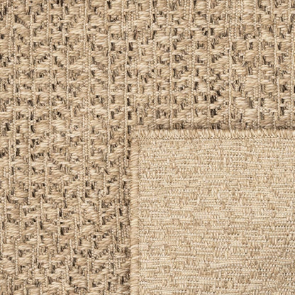 vidaXL Tapis ZIZUR 200x200 cm aspect jute Intérieur et extérieur