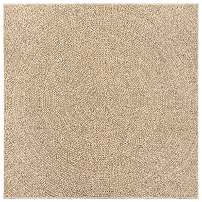 vidaXL Tapis ZIZUR 240x240 cm Aspect jute Intérieur et extérieur