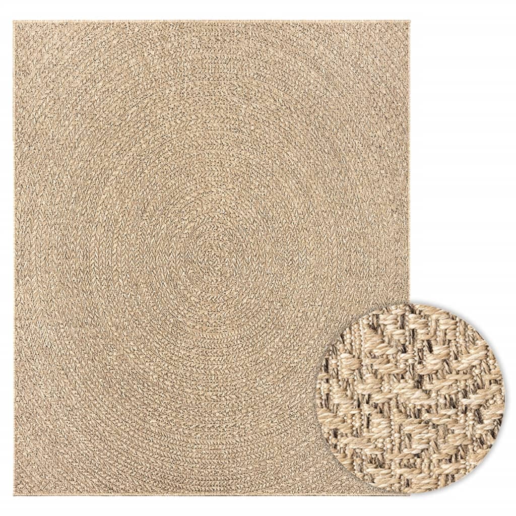 vidaXL Tapis ZIZUR 240x340 cm aspect jute Intérieur et extérieur
