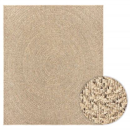 vidaXL Tapis ZIZUR 240x340 cm aspect jute Intérieur et extérieur