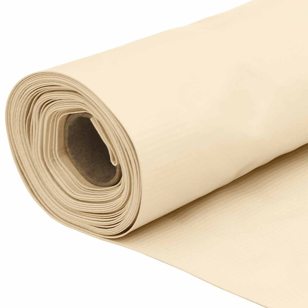 vidaXL Balkon-Sichtschutz Creme 800x75 cm PVC