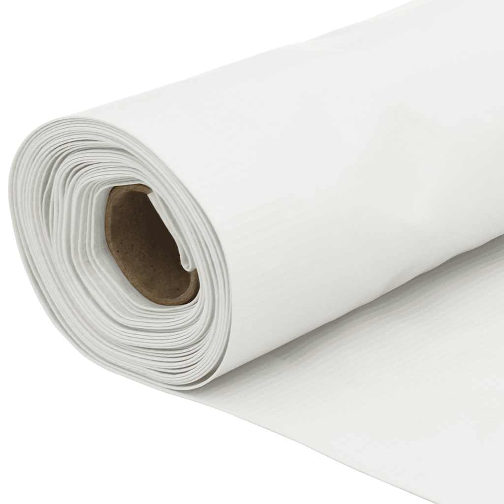 vidaXL Balkon-Sichtschutz Weiß 500x75 cm PVC