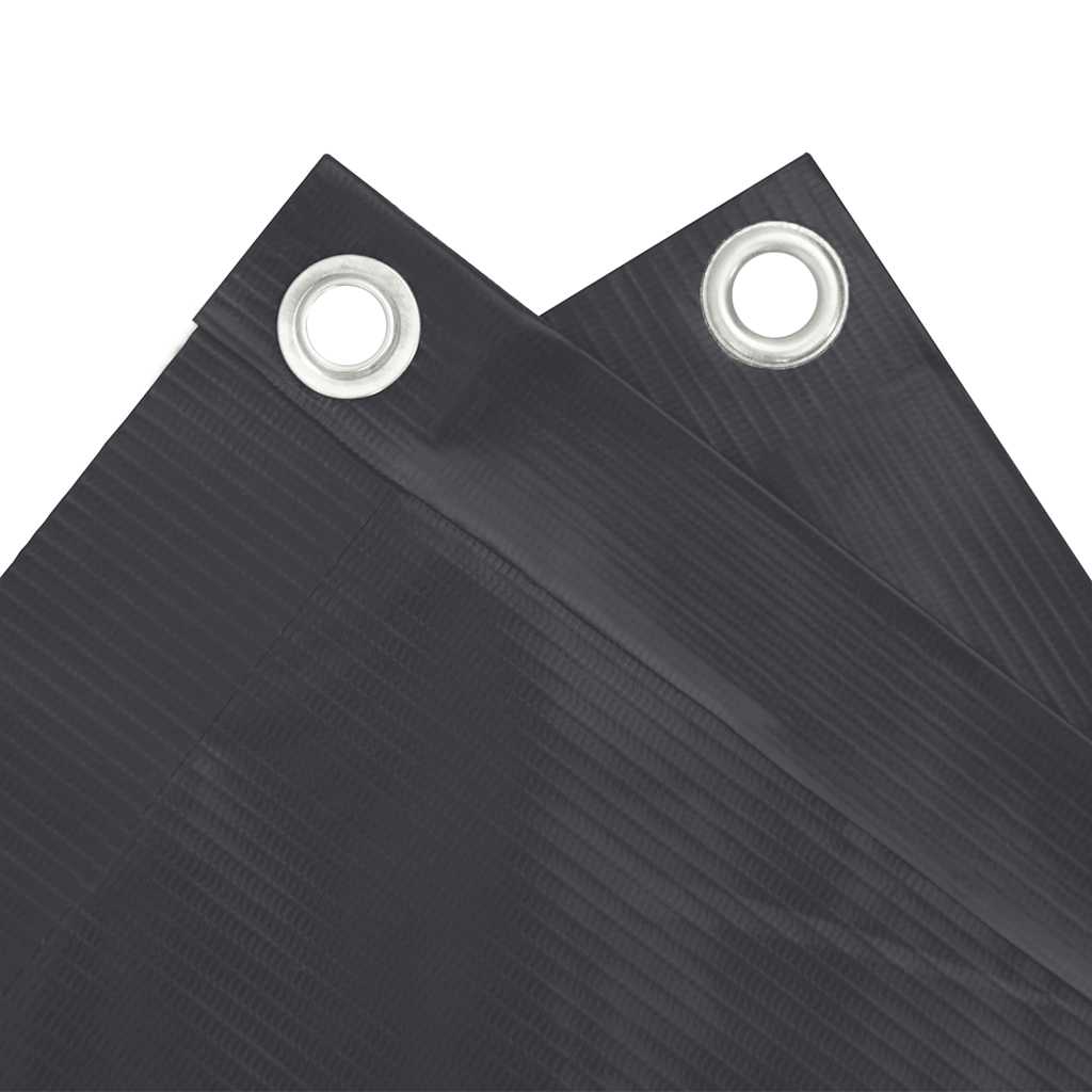vidaXL Balkon-Sichtschutz Anthrazit 400x90 cm PVC