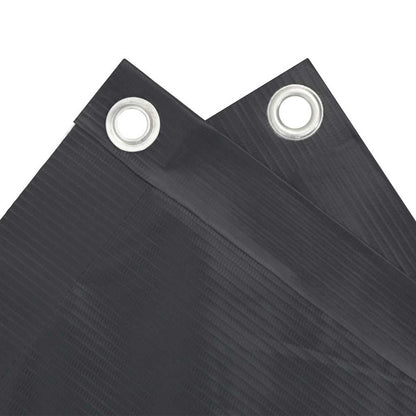 vidaXL Balkon-Sichtschutz Anthrazit 600x90 cm PVC