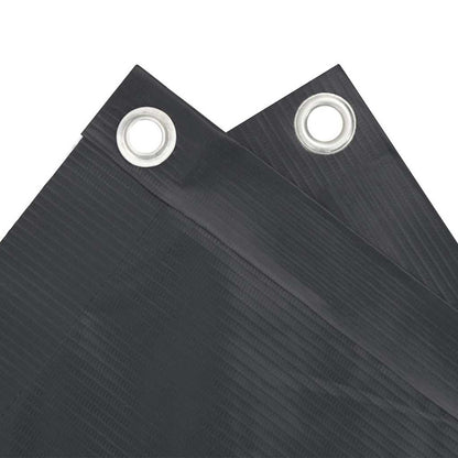 vidaXL Balkon-Sichtschutz Anthrazit 400x120 cm PVC
