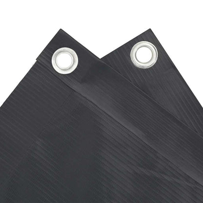 vidaXL Balkon-Sichtschutz Anthrazit 500x120 cm PVC