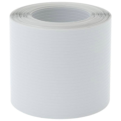 vidaXL Sichtschutzstreifen 10 Stk. Hellgrau 252,5x19 cm PVC