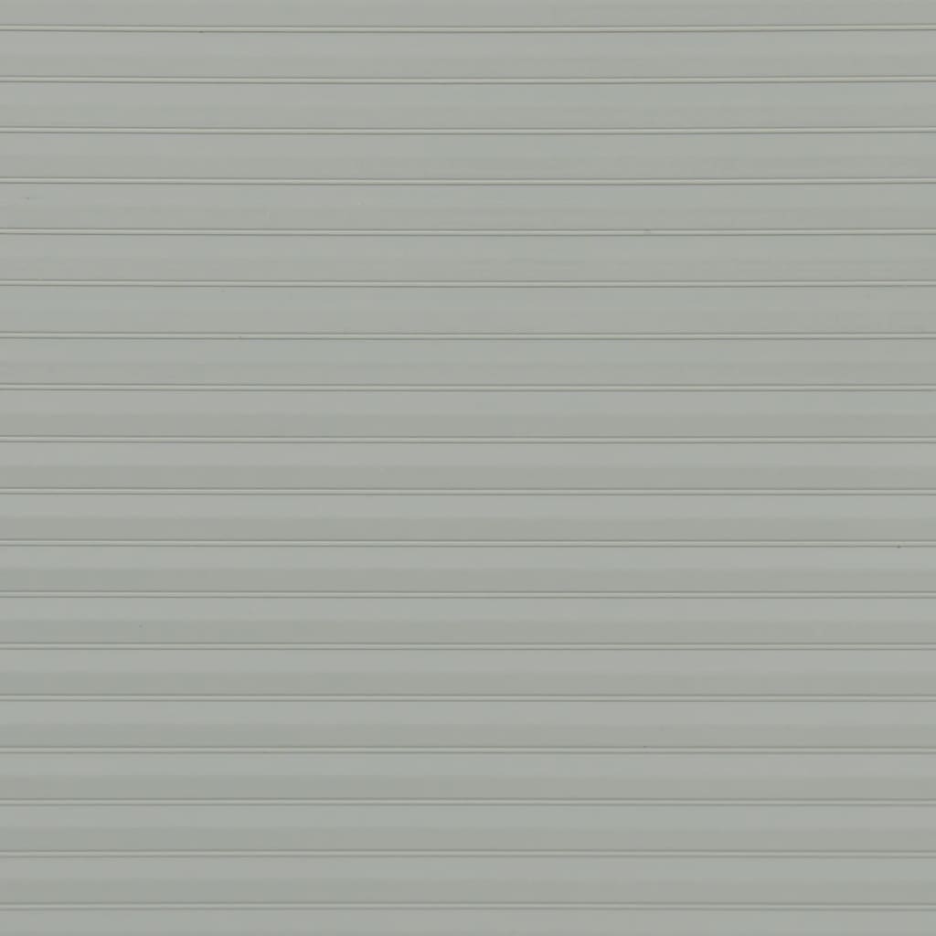 vidaXL Sichtschutzstreifen 10 Stk. Steingrau 252,5x19 cm PVC