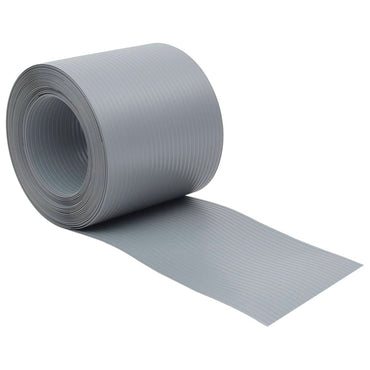 vidaXL Sichtschutzstreifen 10 Stk. Grau 252,5x19 cm PVC