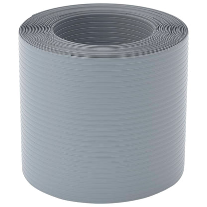 vidaXL Sichtschutzstreifen 10 Stk. Grau 252,5x19 cm PVC