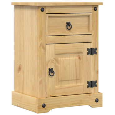 vidaXL Nachttisch Corona 45x35x64 cm Massivholz Kiefer
