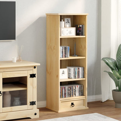 vidaXL Meuble CD Corona 40x30x110 cm pin massif
