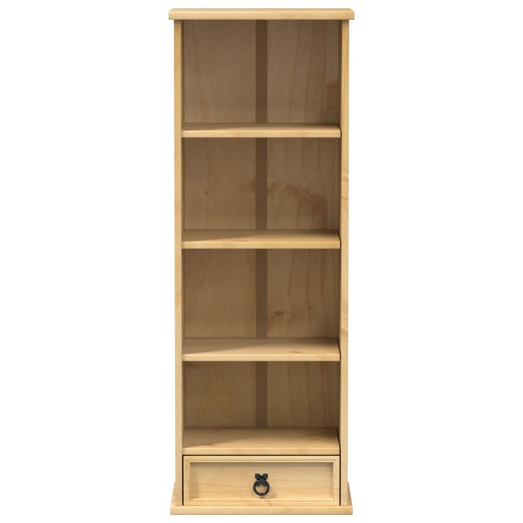 vidaXL Meuble CD Corona 40x30x110 cm pin massif