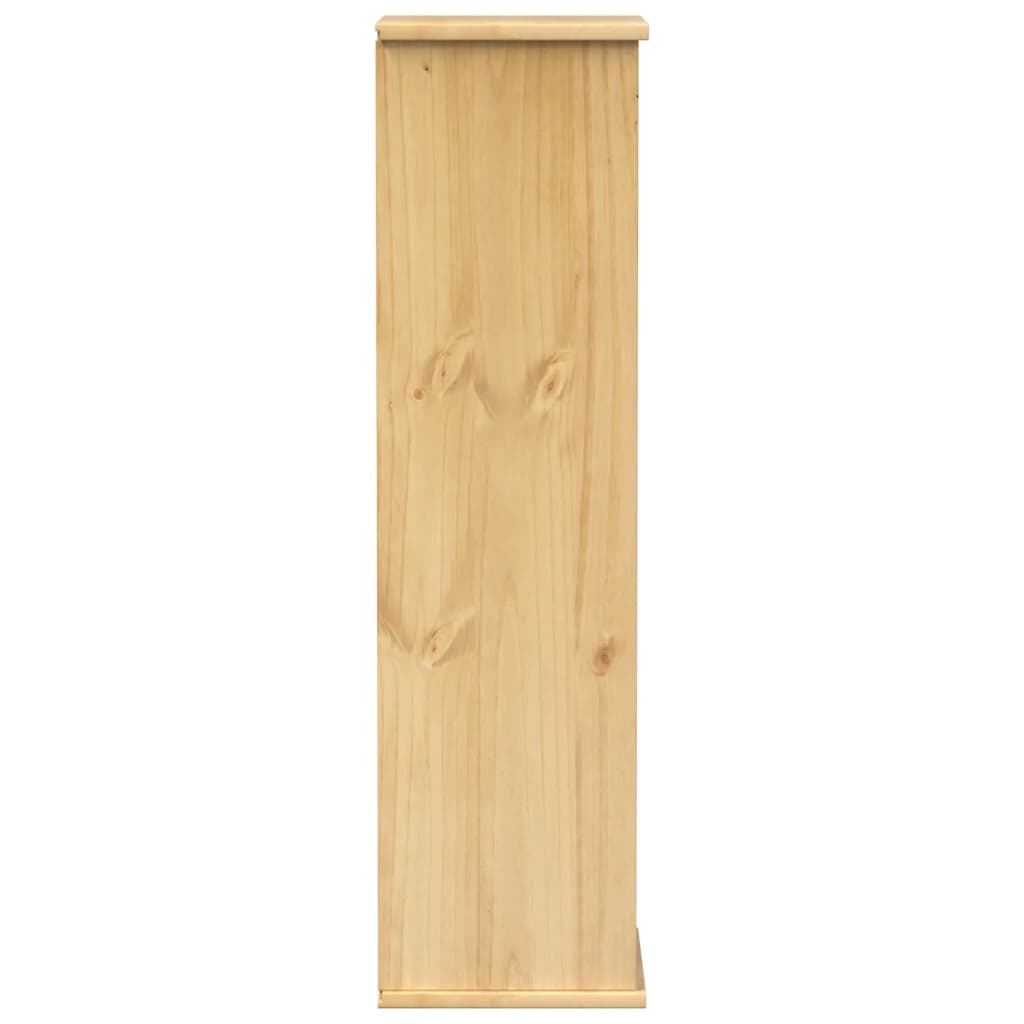 vidaXL Meuble CD Corona 40x30x110 cm pin massif