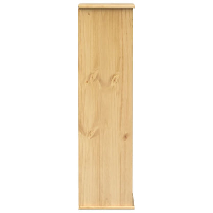vidaXL Meuble CD Corona 40x30x110 cm pin massif