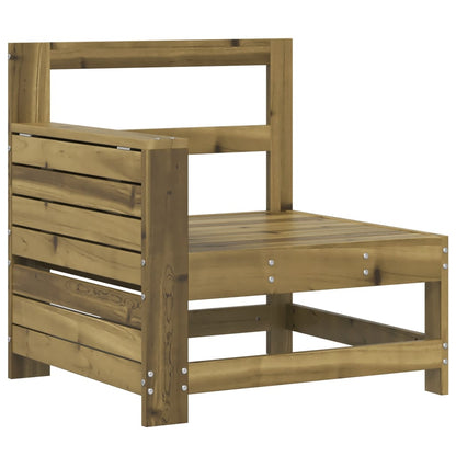 vidaXL Salon de jardin 4 pcs en pin imprégné