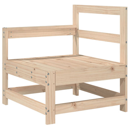 vidaXL 4-tlg. Garten-Sofagarnitur Massivholz Kiefer