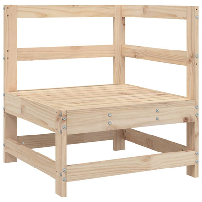 vidaXL 4-tlg. Garten-Sofagarnitur Massivholz Kiefer