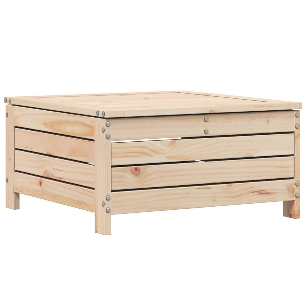 vidaXL 4-tlg. Garten-Sofagarnitur Massivholz Kiefer