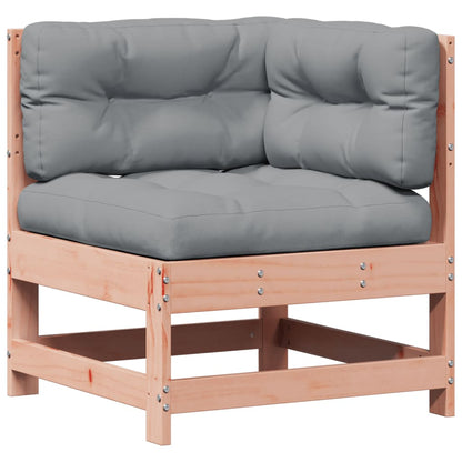 vidaXL 4-tlg. Garten-Lounge-Set mit Kissen Massivholz Douglasie