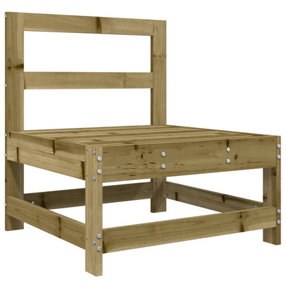 vidaXL Salon de jardin 4 pcs en pin imprégné