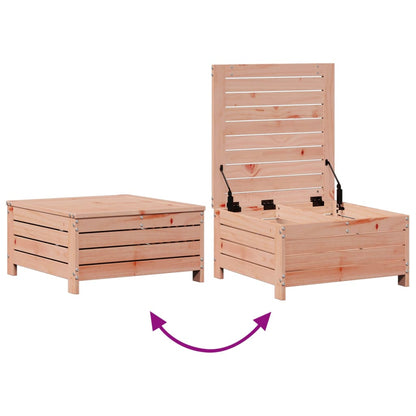 vidaXL Salon de jardin 4 pièces avec coussins, bois de Douglas massif