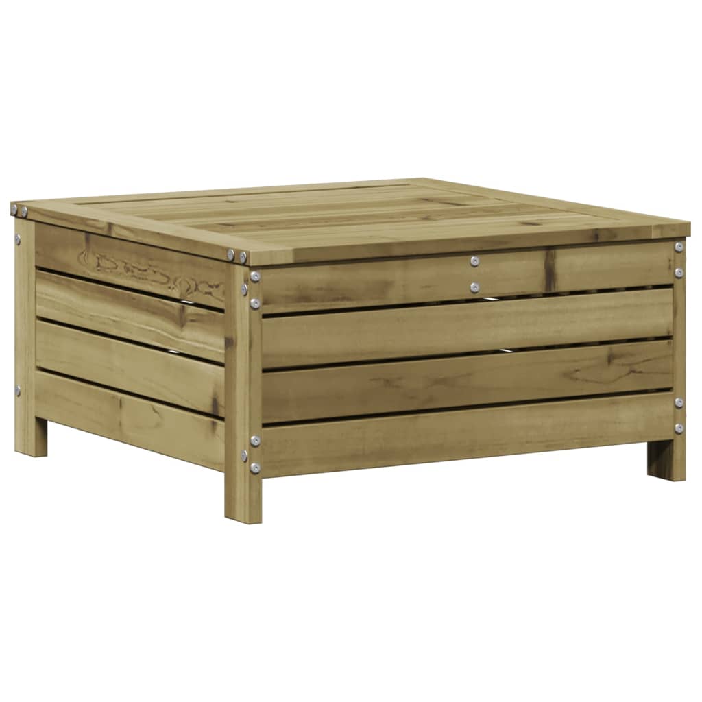 vidaXL Salon de jardin 4 pcs avec coussins, bois de pin imprégné