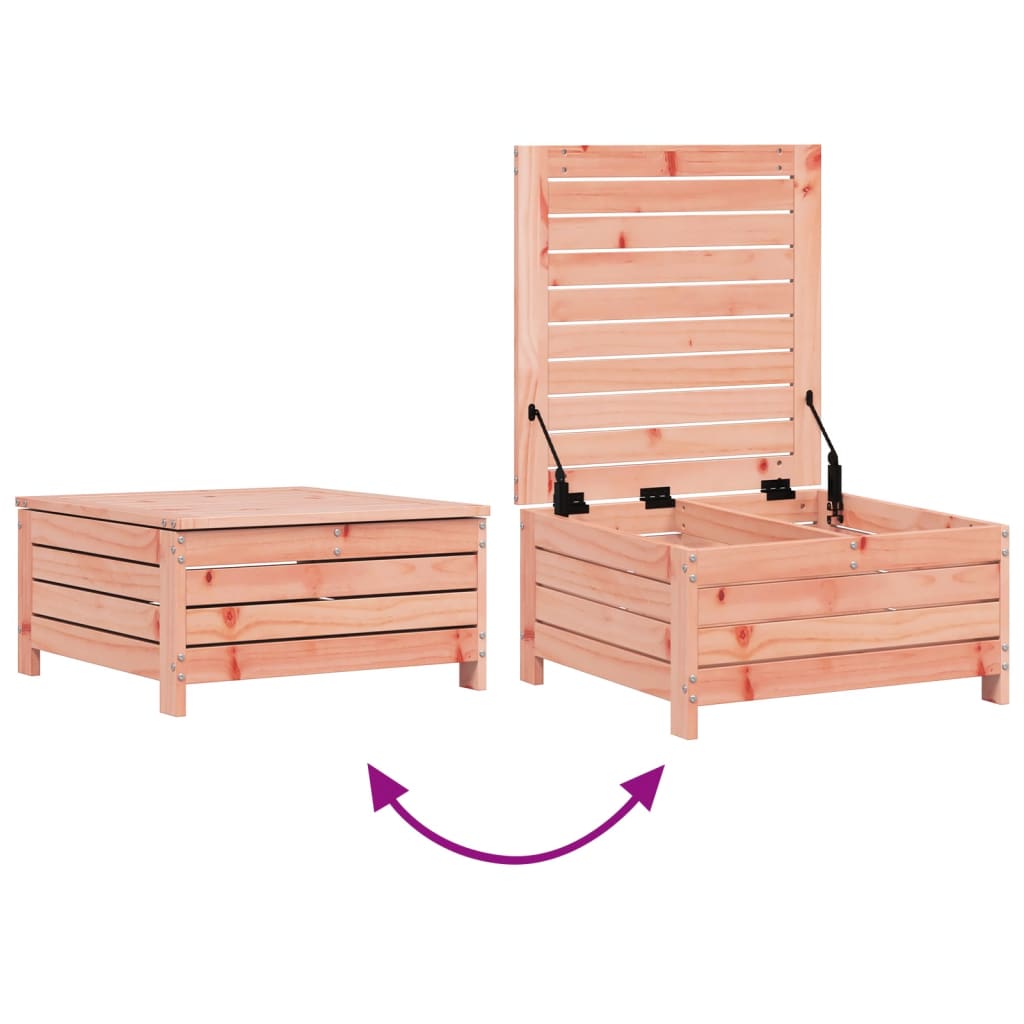 vidaXL 4-tlg. Garten-Sofagarnitur Massivholz Douglasie