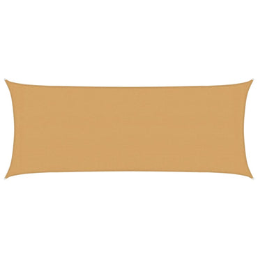 vidaXL Sonnensegel 160 g/m² Rechteckig Sandfarben 2x4,5 m HDPE