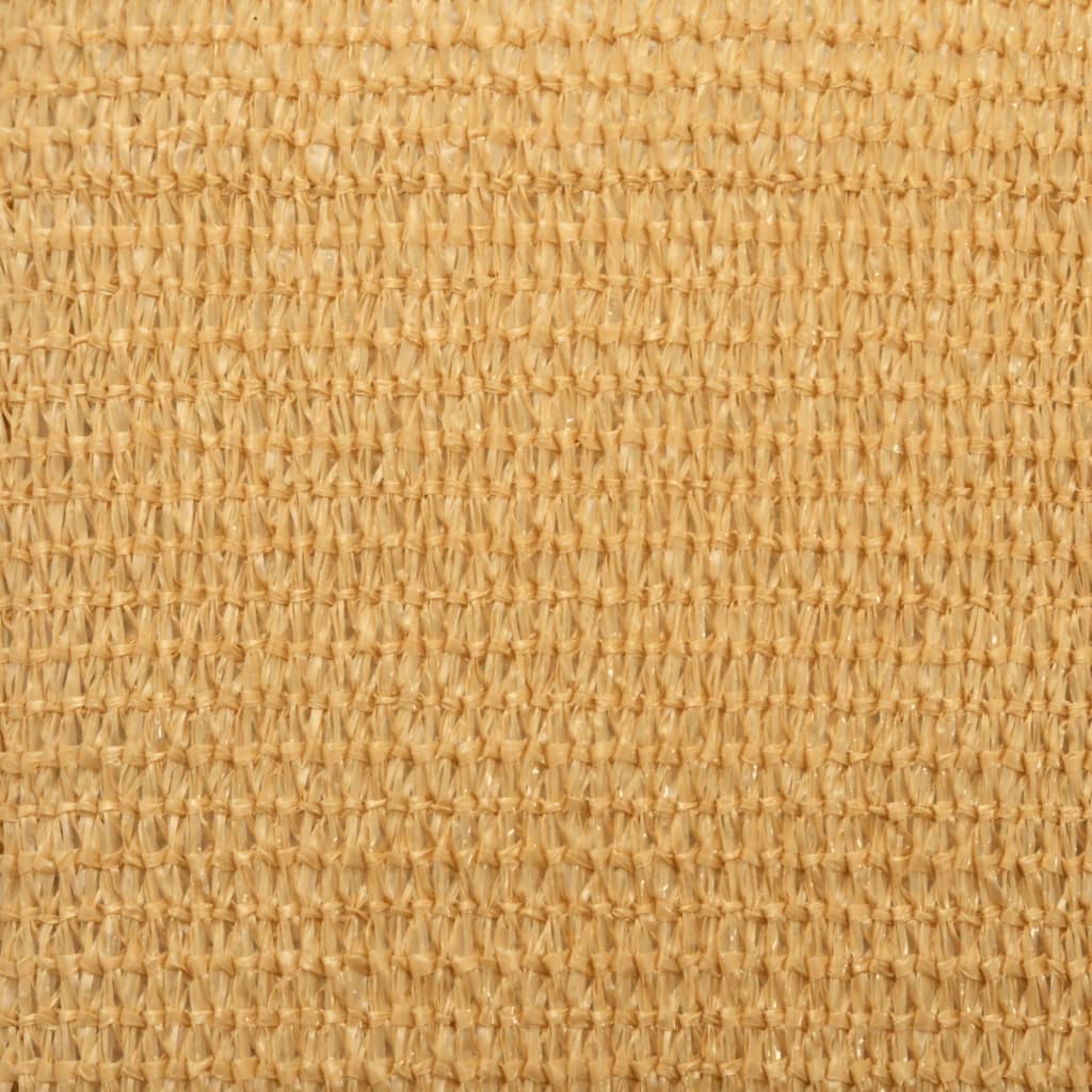 vidaXL Sonnensegel 160 g/m² Rechteckig Sandfarben 2,5x4,5 m HDPE
