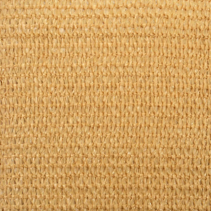 Sonnensegel 160 g/m² Rechteckig Sandfarbe 3,5x4,5 m HDPE