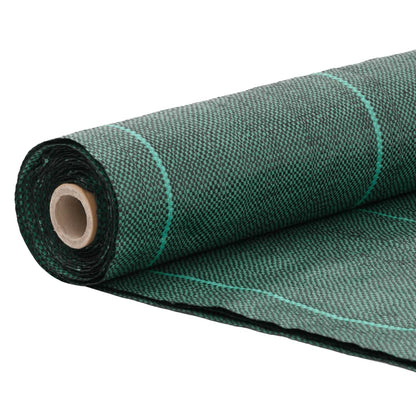 vidaXL Unkrautvlies Grün 4x25 m PP