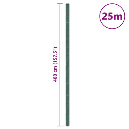 vidaXL Unkrautvlies Grün 4x25 m PP