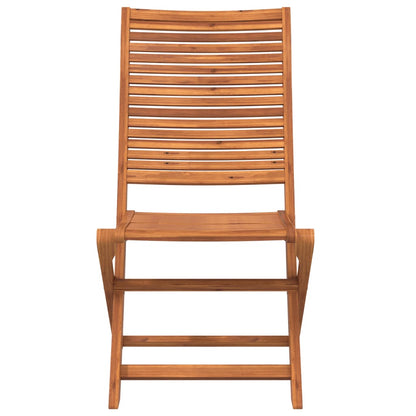 vidaXL Gartenstühle 6 Stk. Klappbar 51x66x95 cm Massivholz Akazie