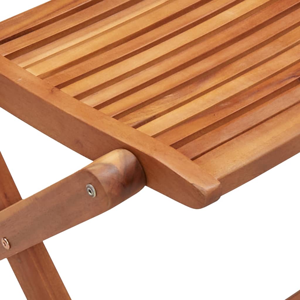 vidaXL Gartenstühle 6 Stk. Klappbar 51x66x95 cm Massivholz Akazie