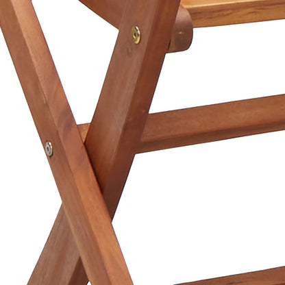 vidaXL Gartenstühle 6 Stk. Klappbar 51x66x95 cm Massivholz Akazie