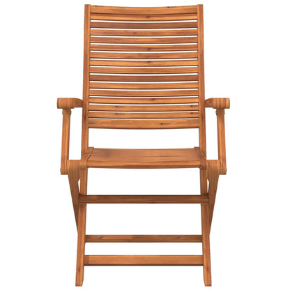 vidaXL Gartenstühle 6 Stk. Klappbar 57x66x95 cm Massivholz Akazie