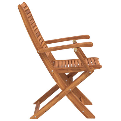 vidaXL Gartenstühle 6 Stk. Klappbar 57x66x95 cm Massivholz Akazie