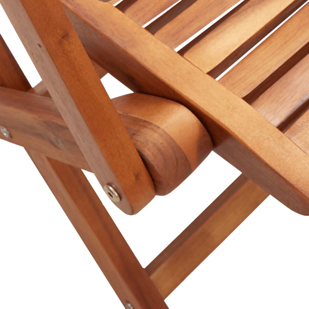 vidaXL Gartenstühle 6 Stk. Klappbar 57x66x95 cm Massivholz Akazie