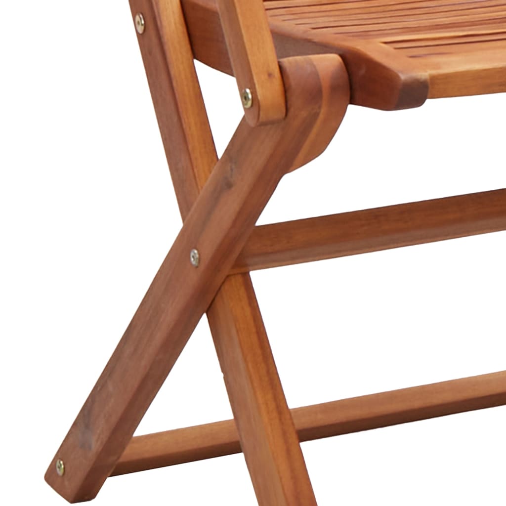vidaXL Gartenstühle 6 Stk. Klappbar 57x66x95 cm Massivholz Akazie