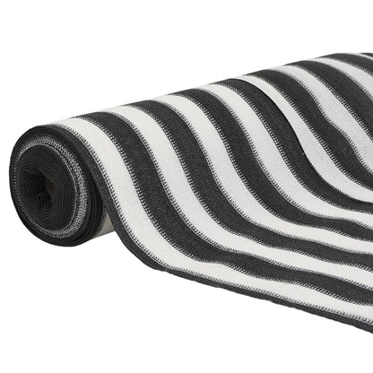 vidaXL Zaunblende Anthrazit und Weiß 1,5x10 m HDPE 195 g/m²