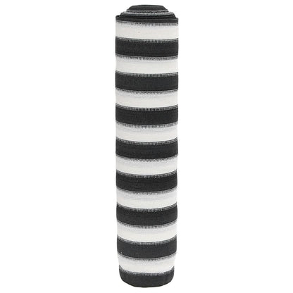 vidaXL Zaunblende Anthrazit und Weiß 1,8x10 m HDPE 195 g/m²
